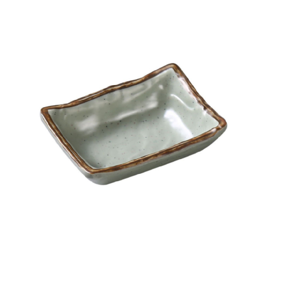 Yanco YO-9111 Yoto Sauce Dish 3 Oz. 3"L X 2"W X 3/4"H