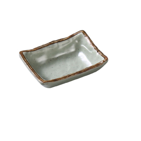 Yanco YO-9111 Yoto Sauce Dish 3 Oz. 3"L X 2"W X 3/4"H