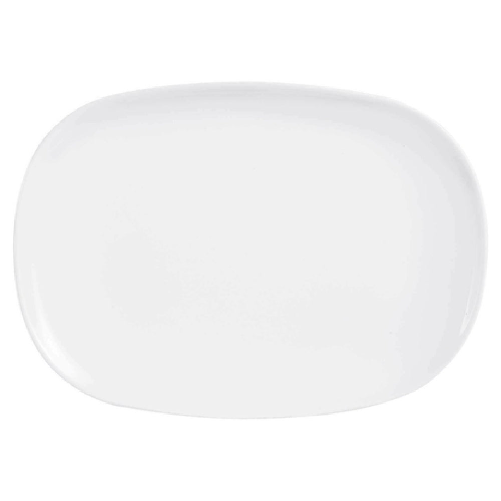 Arc Cardinal E8007 Arcoroc Evolutions Rectangle Dish (L:13.75'' X W:9.25'') Fluorosilicate Opal Glass