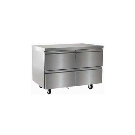 Delfield D4448NP Refrigerated Worktop/Undercounter Two-section 48"W