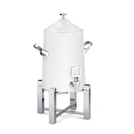 Steelite DW45KWTSS Urn Tower 5 Gal White And Stainless Steel (Cust3Party Item) (Approx. Lead Time = 3 Weeks)