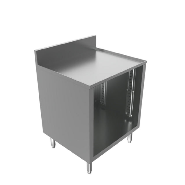BK Resources UBC-21-W24 Well Series Underbar Cabinet Flat Top With Raised Edge