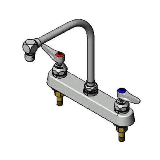 T&S Brass B-1148 Faucet Workboard Deck Mount 8" Center