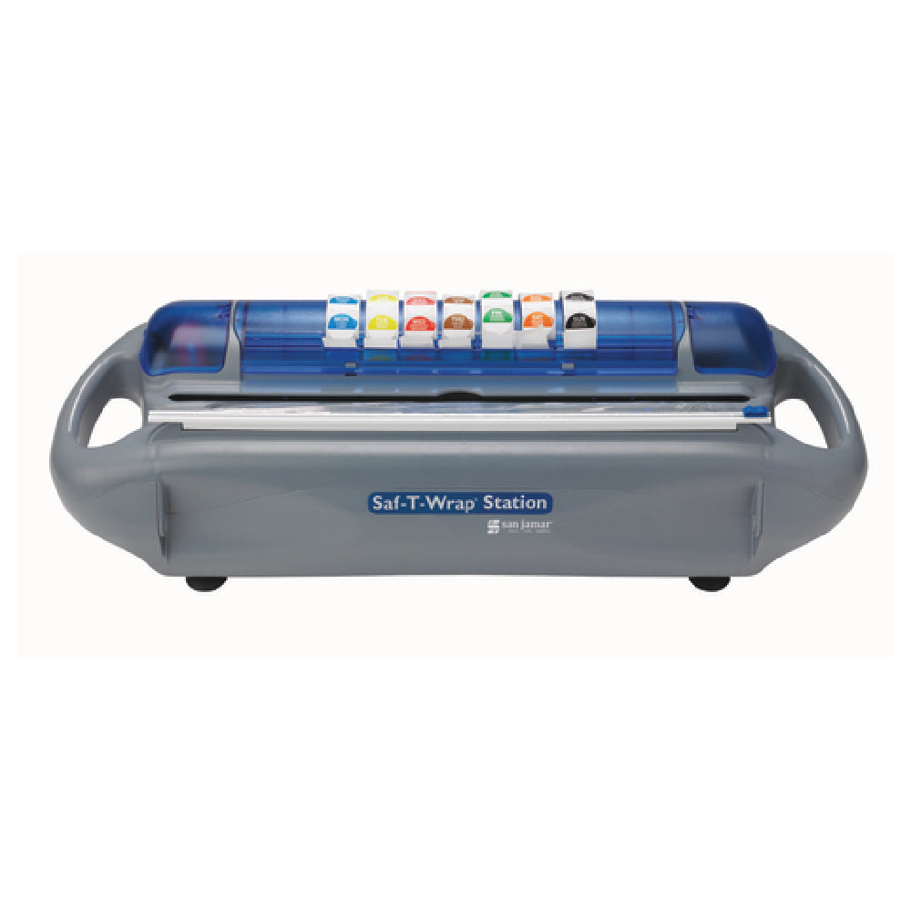 San Jamar SW1218SC Saf-T-Wrap® Station Dispenser With Slide Cutter Holds Film Or Foil Rolls Between 12" And 18"