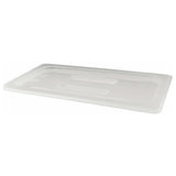 Cambro 30PPCH-190 Cover 1/3 Size Solid Semi Clear Plastic