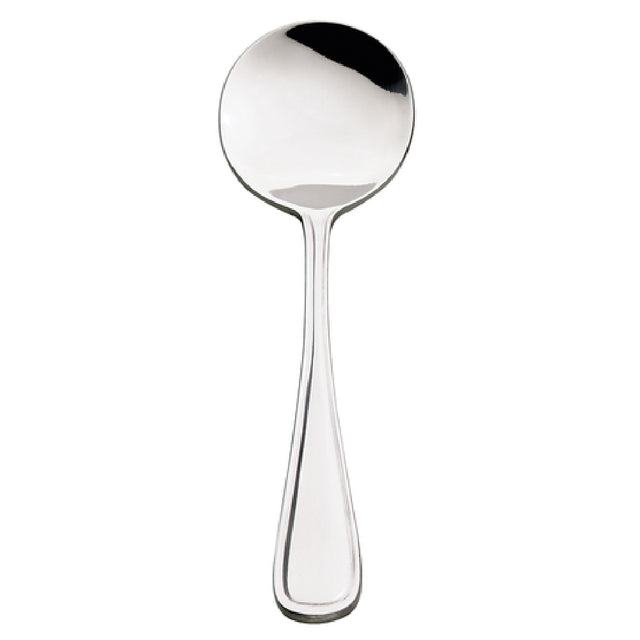 Browne Foodservice 502517 Celine Bouillon Spoon 6-1/2" 18/0 Stainless Steel