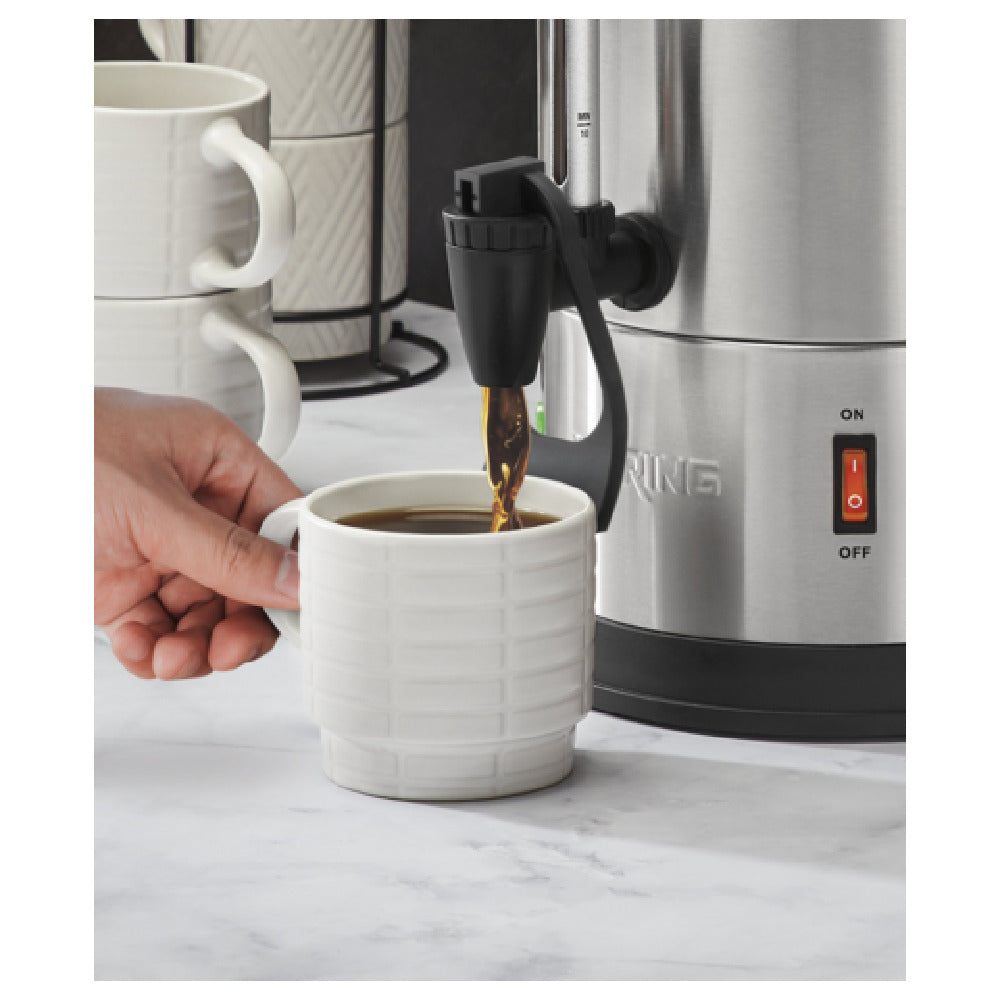 Waring WCU30X - Coffee Urn, (30) 5 Oz. Cup Capacity, Dual Heater System