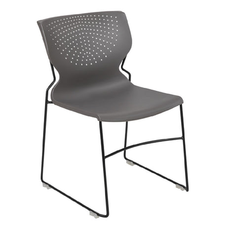 Flash Furniture RUT-438-GY-GG Hercules Series Stacking Chair 661 Lb. Weight Capacity