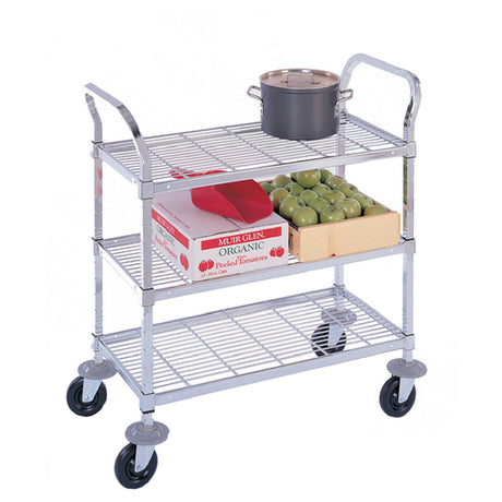 SPG AUC31836C5 - Amco Utility Cart, 3 Shelves, 21-1/8" X 38-7/8"