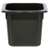 Cambro 66CW-110 Pan Sixth X 6 Black 110
