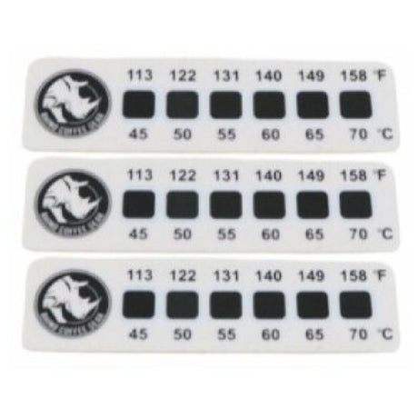 AllPoints 79504 Stick On Thermometer 3 Pack