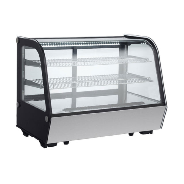 Omcan 44630 (RS-CN-0160-4) Refrigerated Display Case Countertop 27"H X 34"W X 22"D