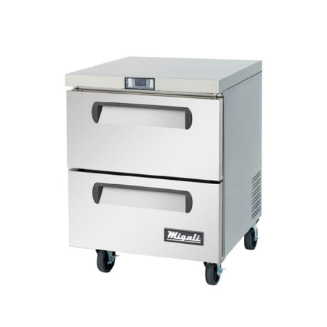 Migali Industries C-U27F-D-HC Work Top Freezer Undercounter 27"