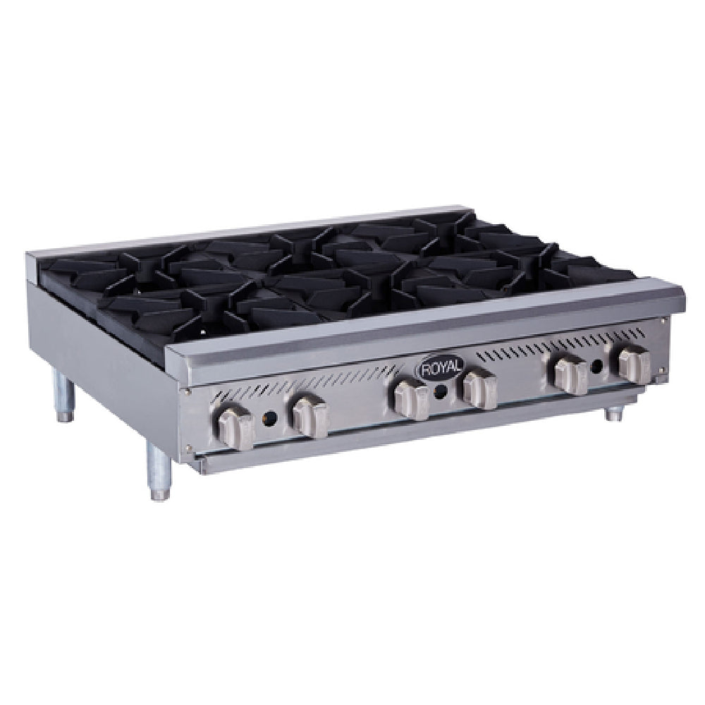 Royal Range Of California RHP-36-6_NAT Hotplate Gas Countertop