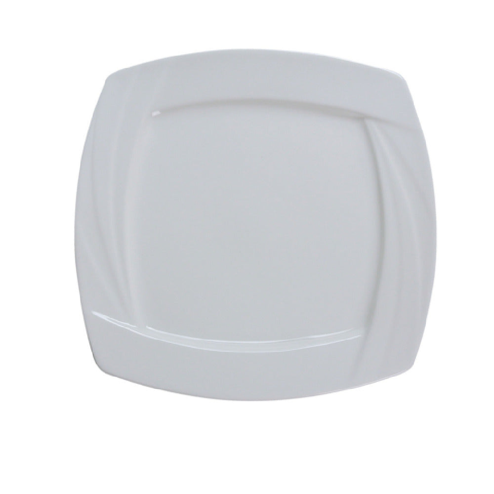 Yanco MM-12-SQ Miami Plate 12"L X 12"W Square