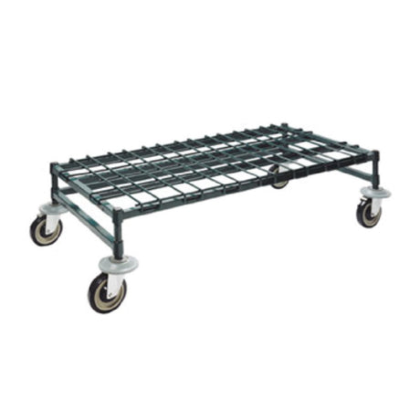 1880 Hospitality FFMDR2436GN Focus Foodservice Dunnage Rack Mobile Weight Capacity 800 Lbs.