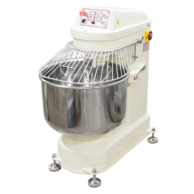 American Eagle Food Machinery AE-3050 Spiral Mixer 80 Quart Fixed Bowl 110 Lbs. Dough Capacity