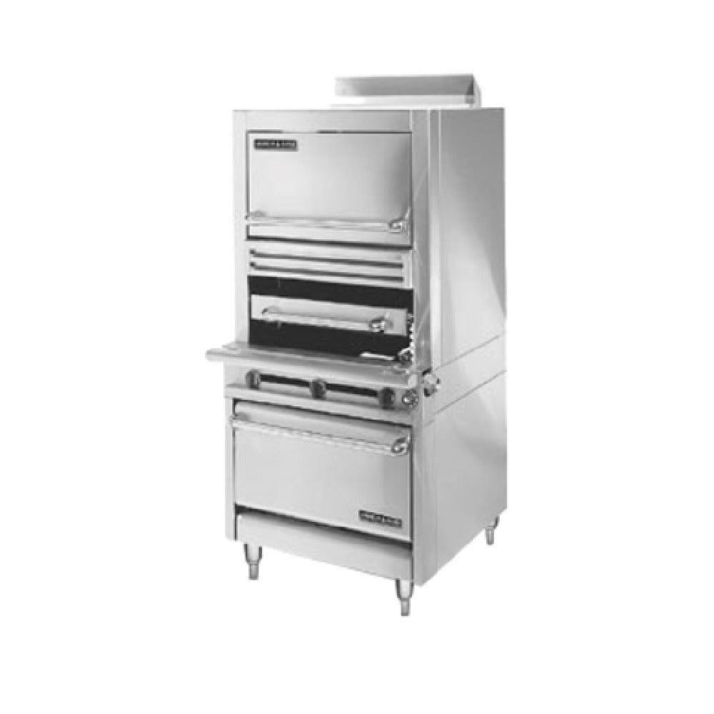 American Range HDIR34-M_NAT - Medallion Professional Infra-Red Broiler, Single Deck