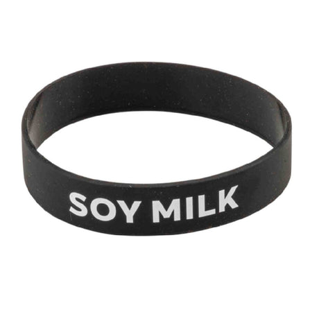 TableCraft Products 13072 - Creamer Band, "Soy Milk", 3-1/4" X 3-1/4" X 3/4"