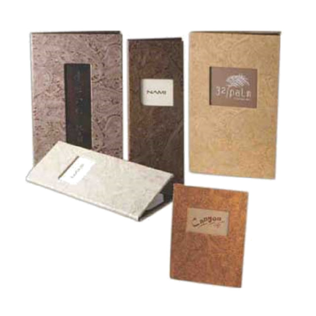 Menu Solutions PA110B Menu Cover Holds 5-1/2" X 11" Insert Single Panel With 1 View