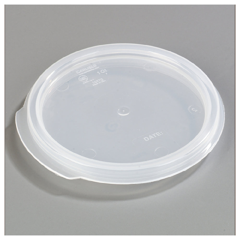 Carlisle 1077030 Carlisle Storplus™ Food Storage Lid For 1 Qt. Round Container