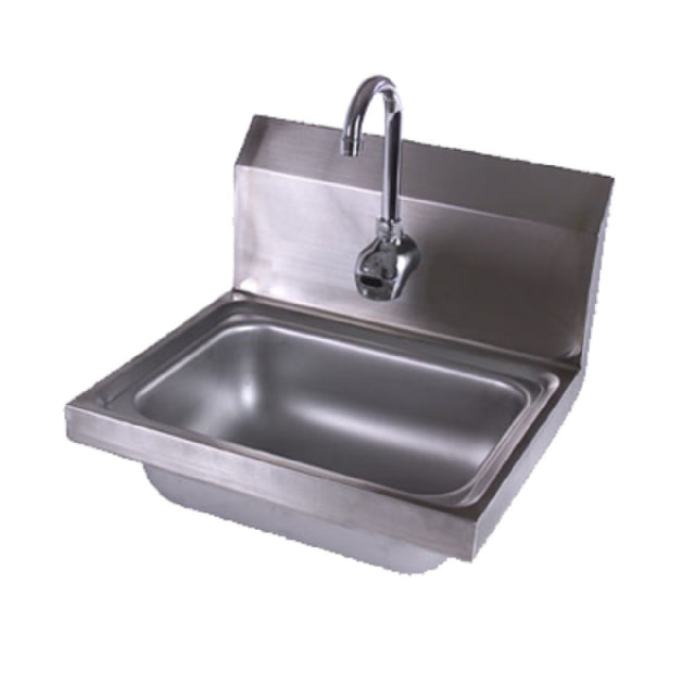 John Boos PBHS-W-1410-EE Pro-Bowl Hand Sink Wall Mount 14"W X 10" Front-to-back X 5" Deep Bowl