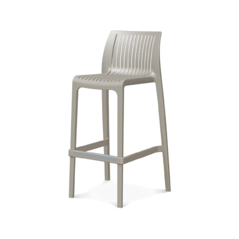 Plantation Prestige Commercial Furniture 2720300-01 Grayton Barstool Stackable All Resin