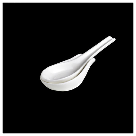 Steelite 6940E621 Chinese Spoon 5" X 1-3/4" Microwave/dishwasher Safe