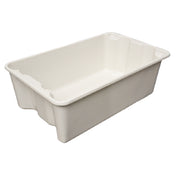 MFG Tray 780508W 5136 Nest & Stack Container 8 Gallon 24-1/4"L X 14-3/4"W X 8"H