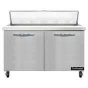 Continental Refrigerator SW48N12 Sandwich Unit 48"W 13.4 Cu Ft Capacity