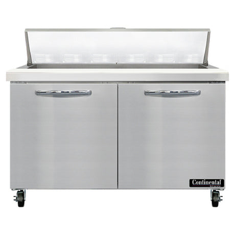 Continental Refrigerator SW48N12 Sandwich Unit 48"W 13.4 Cu Ft Capacity