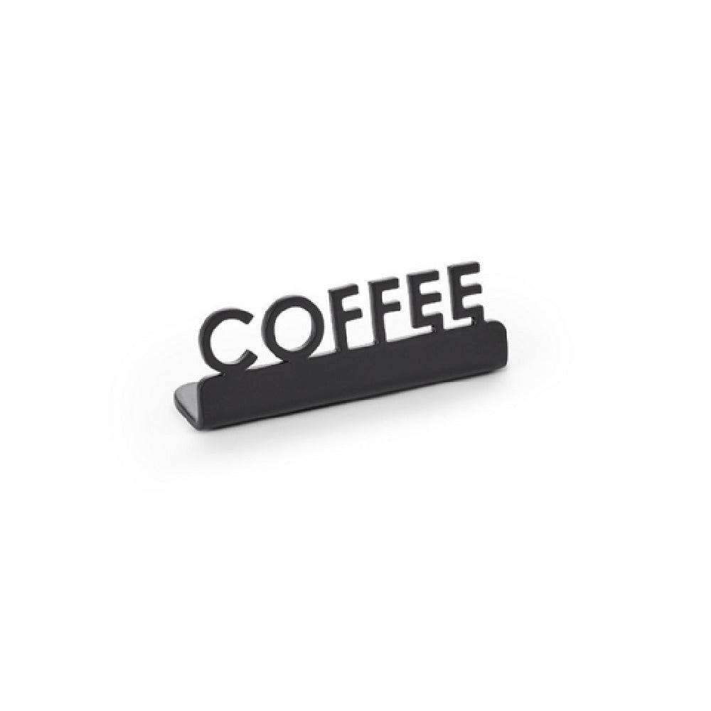 American Metalcraft MSBC2 - Mini Laser Cut Sign, 0.625"W X 2.125"D X 0.75"H, Black (144 Each Per Case)