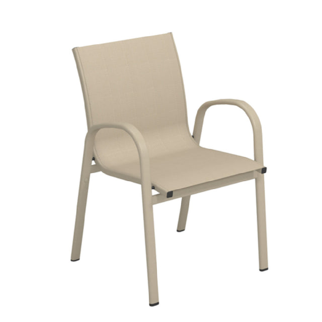 Emuamericas Llc E1310-23-300/52 Holly Stacking Armchair Outdoor/indoor Textilene Back And Seat