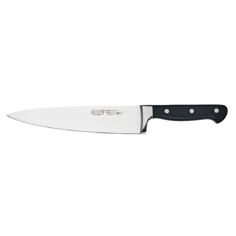 Winco KFP-80 Acero Chef Knife 8" Blade Triple Riveted