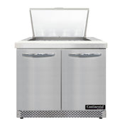 Continental Refrigerator D36N12M-FB Designer Line Mighty Top Sandwich Unit Front Breather