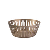 Service Ideas DB-64RG Bread Basket 9" Dia. X 3.5"H Round