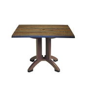 Grosfillex UT375816 - Atlanta Outdoor Table, 36" X 36" X 28-2/5"H, Square
