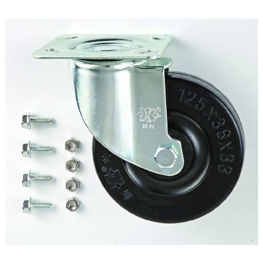 Hubert 46451 - Caster Without Brake, 4.75", For Kratos Ranges