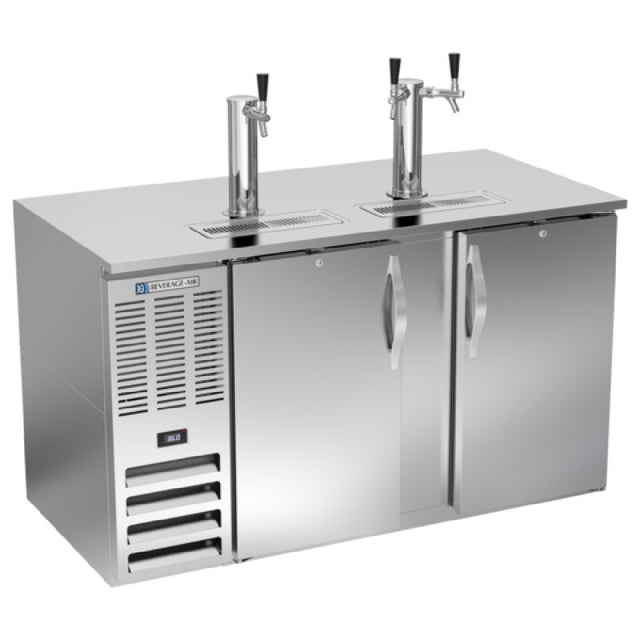 Beverage Air DD58HC-S - Draft Beer Cooler, 58"W X 30-3/8"D X 49-5/16"H, 17.836 Cu. Ft.