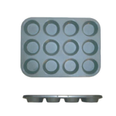 Thunder Group SLKMP012 Muffin Pan 12 Cup 3-1/2 Oz Each Cup