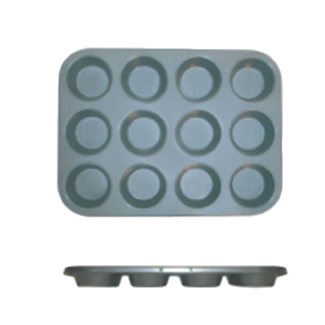 Thunder Group SLKMP012 Muffin Pan 12 Cup 3-1/2 Oz Each Cup