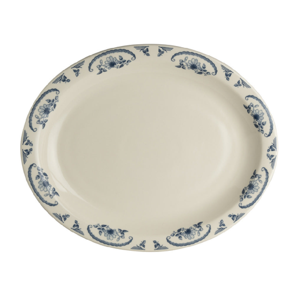 Steelite HL2615035 Platter 13-3/4" X 11-1/4" Narrow Rim