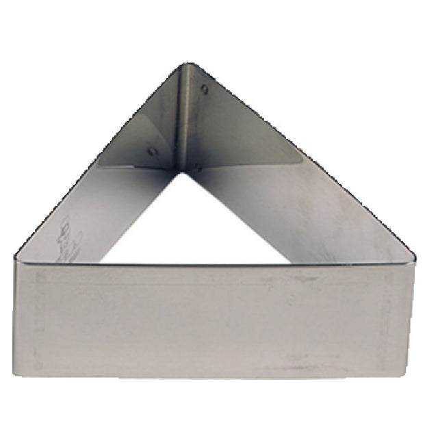 Paderno 47425-06 Pastry Rings Triangle 2-3/8" X 2-3/8" X 2-3/8" X 1-1/8"H (interior Dimensions)