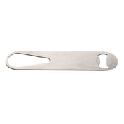 TableCraft Products 12889 - Speed Bottle Opener, 1-5/8" X 3/4" X 7", Brushed Stainless Steel (200 Series)