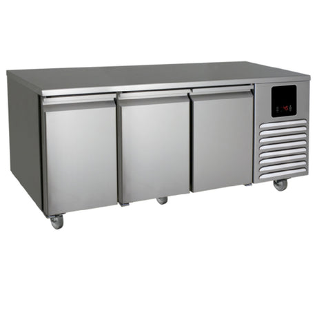 QualServ (Middleby) UCFZ570-SS61A - Undercounter Freezer, Reach-in, Three-sections