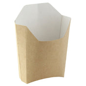 PacknWood 210PFBRUN - Grab & Go French Fry Pail, 6 Oz., 4.7" X 3.7" X 4.9"