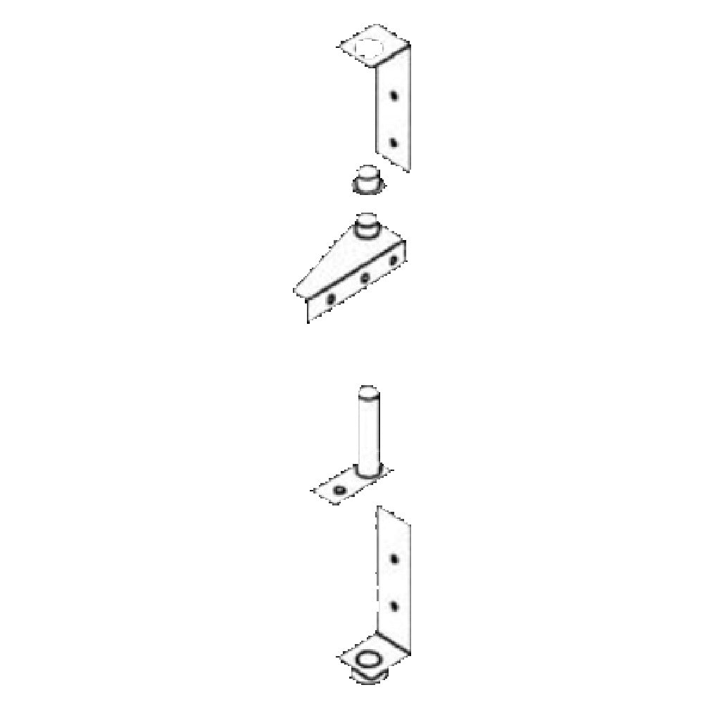 Franklin Machine Products 145-1020 Door Hinge Assembly Self Closing Spring Assist.