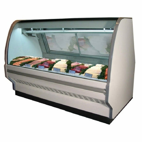 Howard-McCray SC-CFS40E-6C-LED Fish/Poultry Service Case 75.5"W Single Duty Endless Design