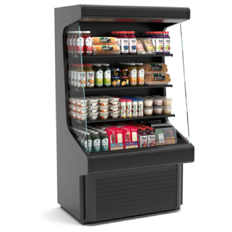 Hussmann GSVM5272-A MicroSC™ Open Vertical Merchandiser Self-service 52" L X 30-5/8" D X 72" H