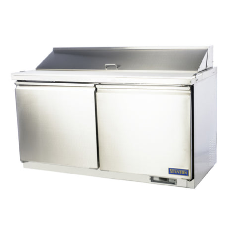 Stanton Trading STC-SST-60 - Sandwich/Salad Top Refrigerator, Two-section, Self-contained Refrigeration